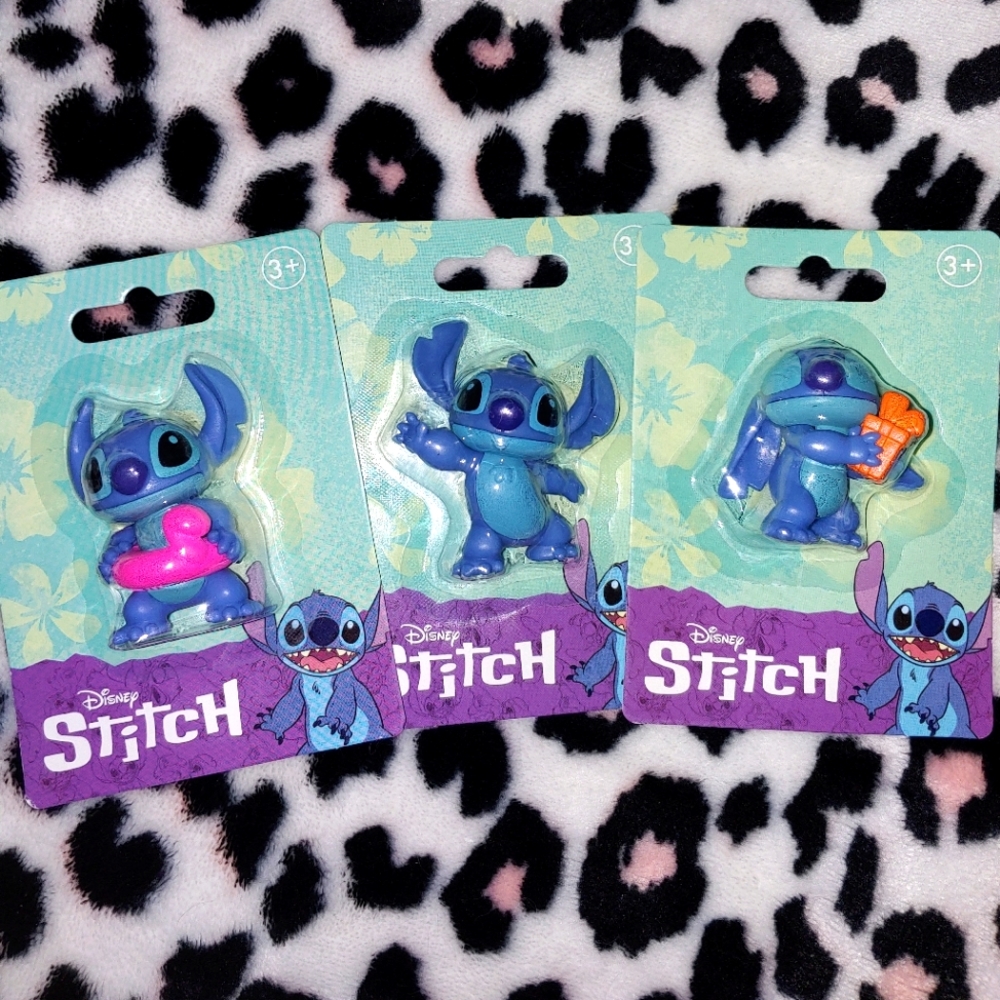 Disney stitch figurines